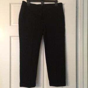 Black ankle pants
